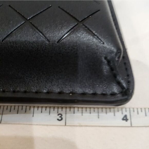 Coco Crush Black Leather Phone Case with Chain - Picture 5 of 10